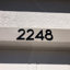 Floating Mount House Number "0" - Satin Black, 6 Inch, Includes Template & Hardware - View #9